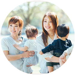 ママたちの写真